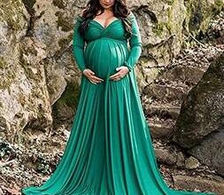 Düğün için hamile kadınlar için abiye elbiseler