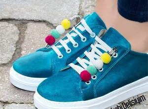 Turkuaz ayakkabılar