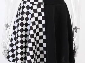 Siyah ve beyaz etekler