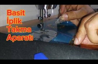 Bir dikiş makinesine nasıl doğru iplik geçirilir?