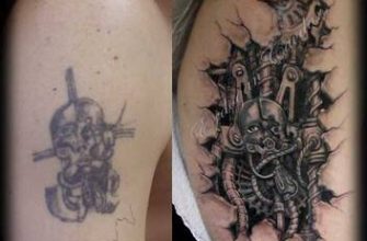 Biyomekanik tarzında dövmeler