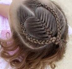 Kızlar için ilginç saç modelleri 10 yaşında