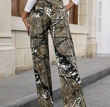 Kadın kamuflaj pantolonu