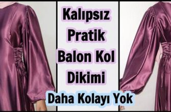 Bir elbiseye kol nasıl kesilir ve kolsuz bir elbiseye nasıl dikilir?