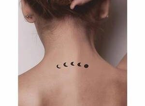 Gökyüzü resimli dövme