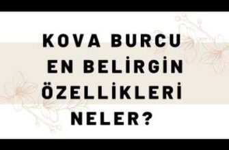 Kova-Kaplan burcu insanının karakteri ve kaderi