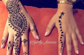 Çocuklar için kına çizimleri