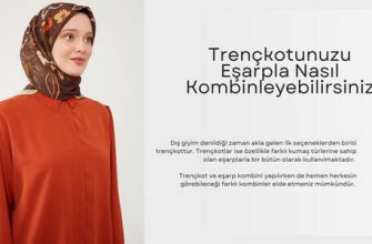 Kapüşonlu bir giysiye eşarp nasıl bağlanır?