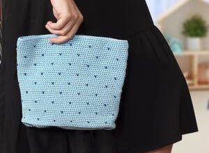 Makrome tekniğinde çantalar «makrome»