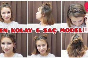 Kısa saçlı bir kız için okul için saç modeli seçimi