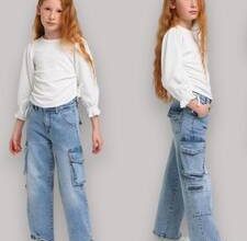 Kızlar için kot pantolon