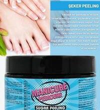 Mavi renklerde pedikür uygulaması için fikirler