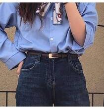 Kot pantolon için kadın kemeri