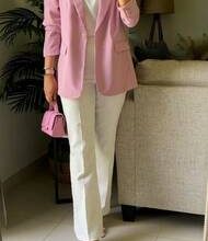 Pembe ceket ne ile giyilir??