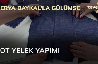 Kot ceketten yelek nasıl yapılır?